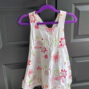 Floral Kids Sleeveless Top